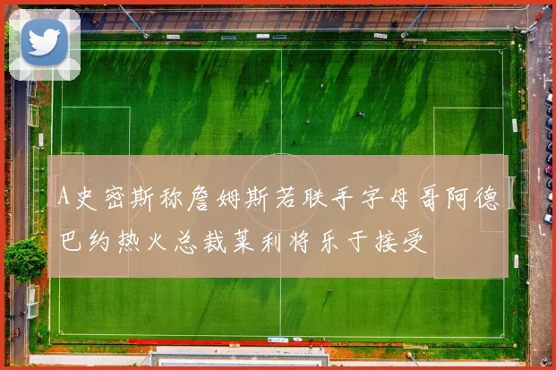 A史密斯称詹姆斯若联手字母哥阿德巴约热火总裁莱利将乐于接受